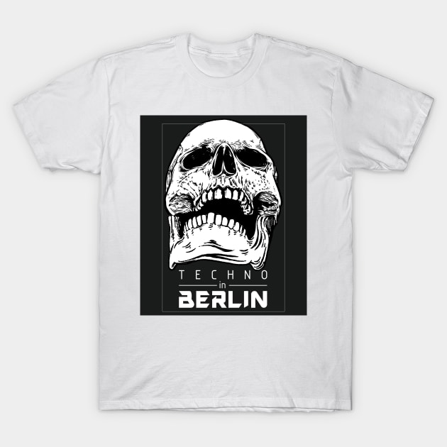 Berlin Techno T-Shirt T-Shirt by avshirtnation